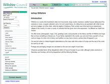 Tablet Screenshot of eshop.wiltshire.gov.uk