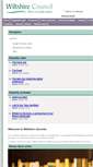 Mobile Screenshot of libraries.wiltshire.gov.uk